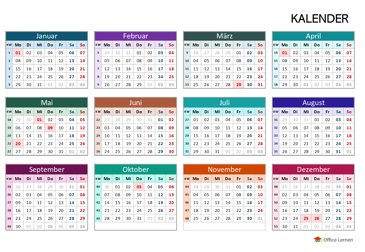 Kalender 24 Zum Ausdrucken