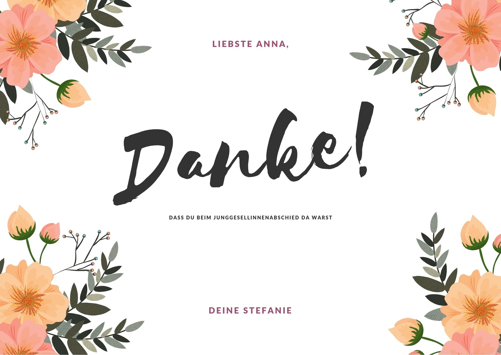 Kostenlose Vorlagen F r Dankeskarten Canva Kostenlose Vorlagen F r Dankeskarten Canva