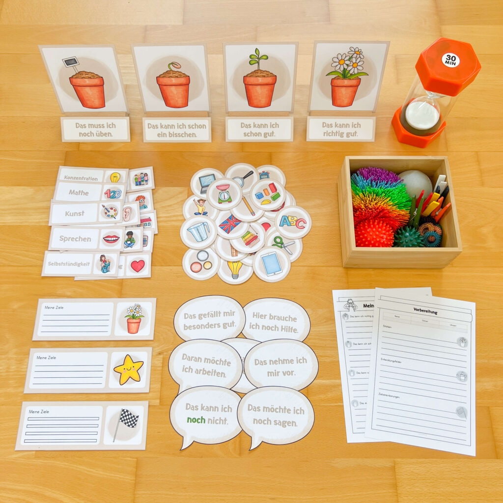 Lernentwicklungsgespr che Materialpaket Materialwiese
