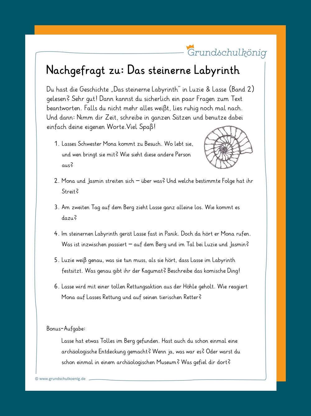 4. Klasse Kostenlose Leseverständnis Arbeitsblätter Grundschule