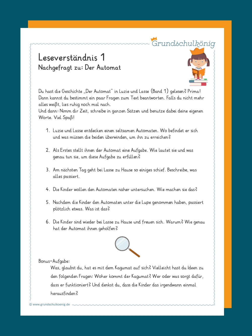 Leseverst ndnis Fragen Zum Text