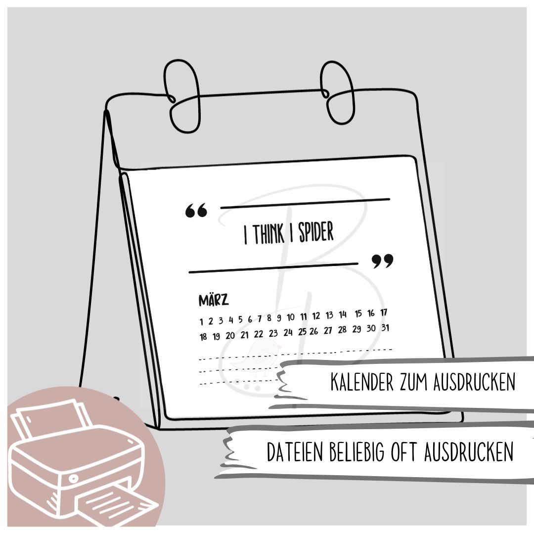 Lustiger Kalender Zum Ausdrucken Denglische Zitate Kaufen