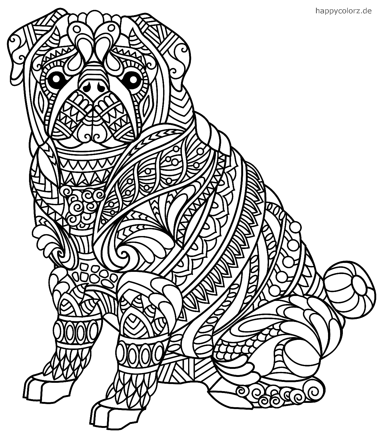 Mandala Tiere Und Tier Mandalas Www happycolorz de