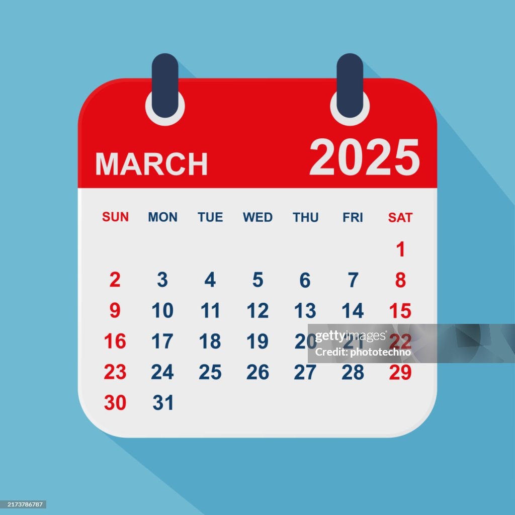 Kalender Maerz 2025