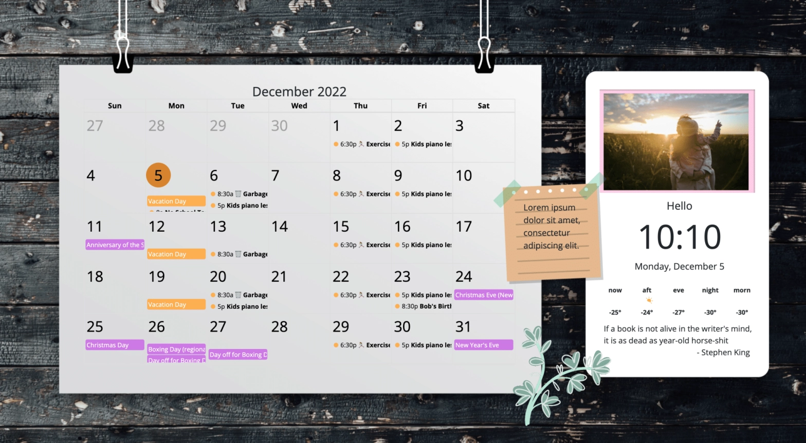 Master Your Schedule Digital Calendar Displays 101