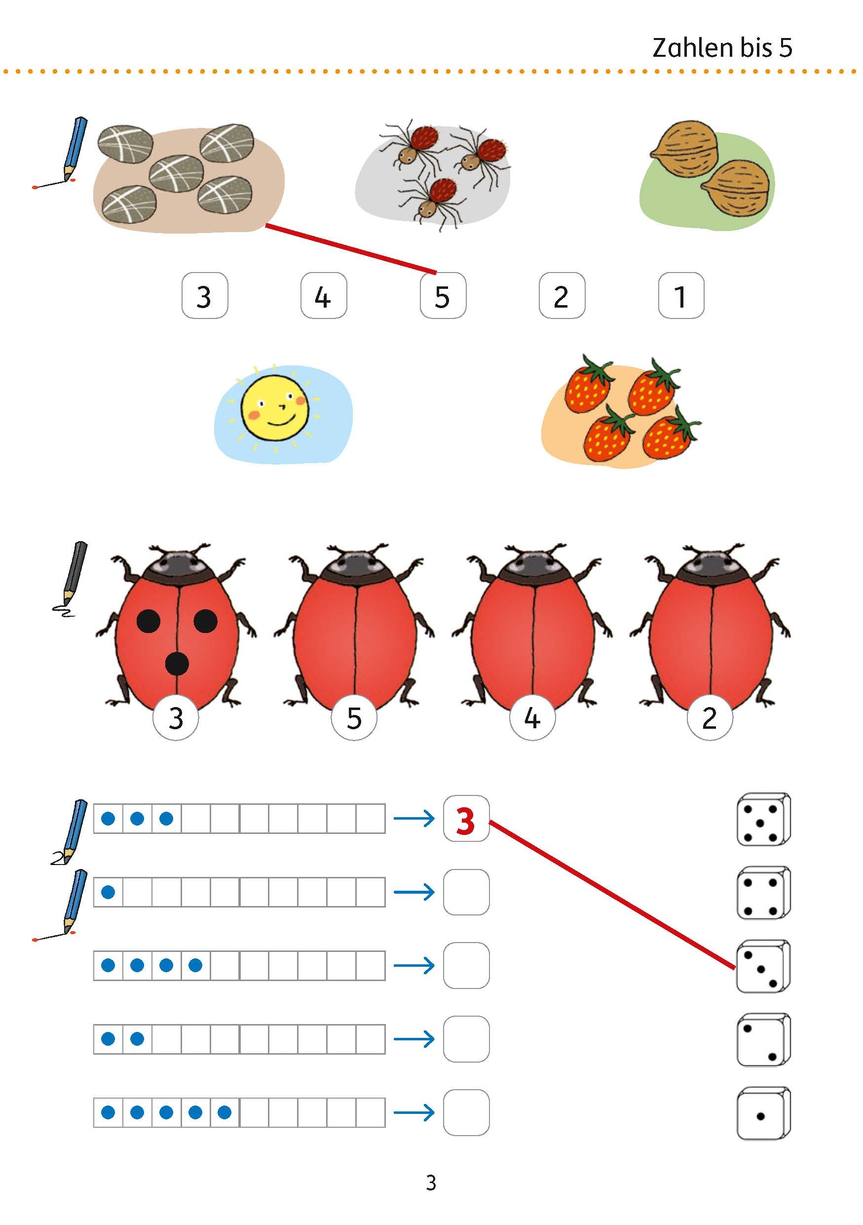 Mathe 1. Klasse Arbeitsblätter