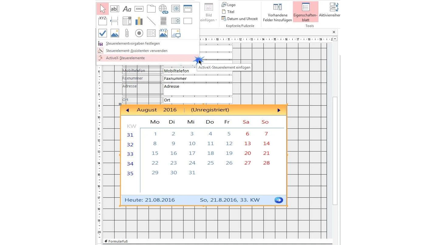 Microsoft Access Kalender Erstellen So Geht s CHIP