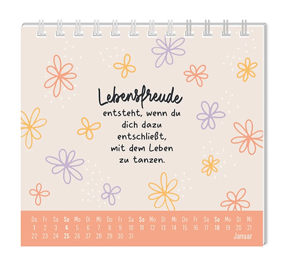Mini Kalender Der Beste Tag 2026 Von Grafik Werkstatt Trendori