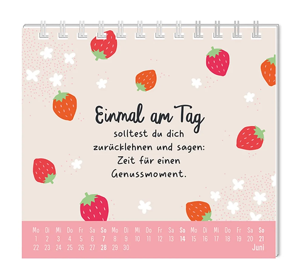 Mini Kalender Der Beste Tag 2026 Von Grafik Werkstatt Trendori