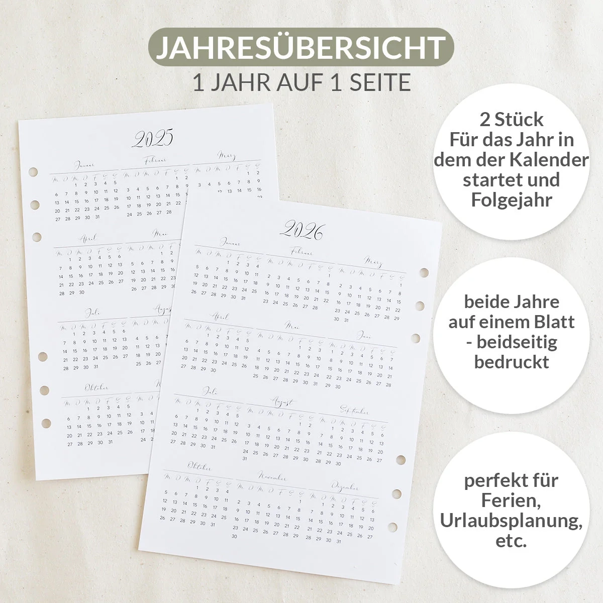 Mix And Match Ringbuchplaner Set