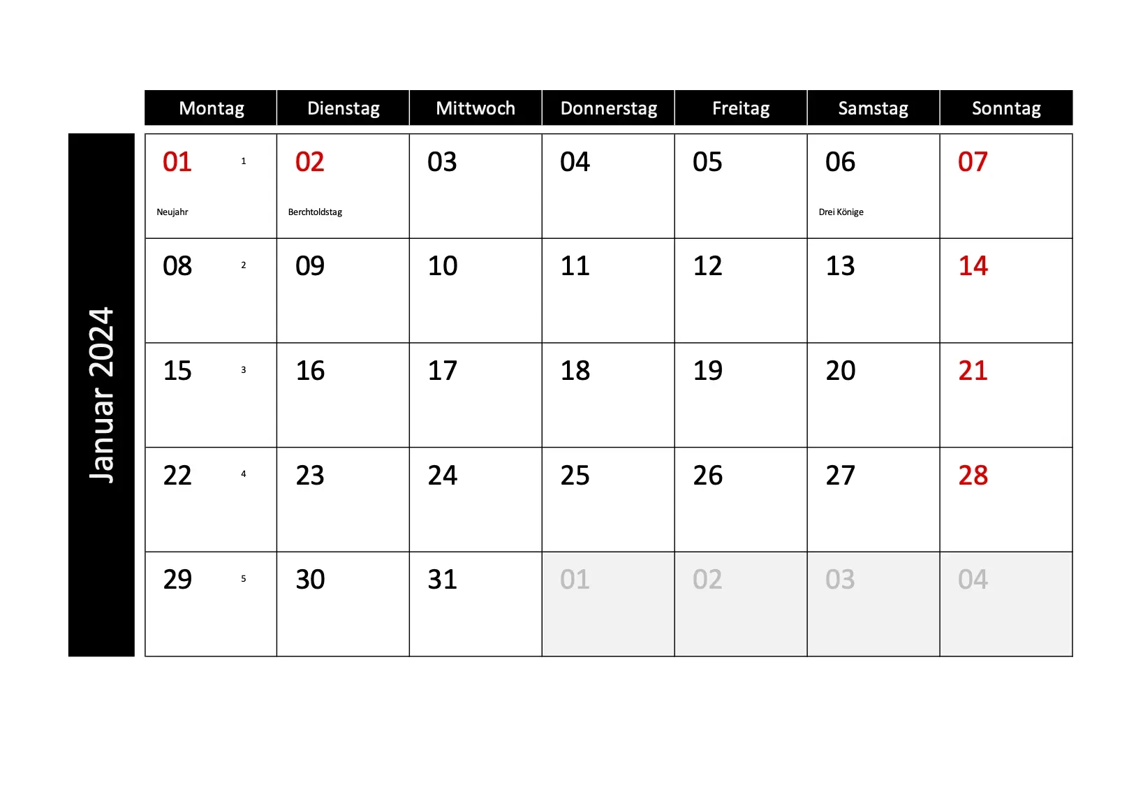 Monatskalender 2024 Schweiz Zum Ausdrucken Excel PDF Monatskalender 2024 Schweiz Zum Ausdrucken Excel PDF