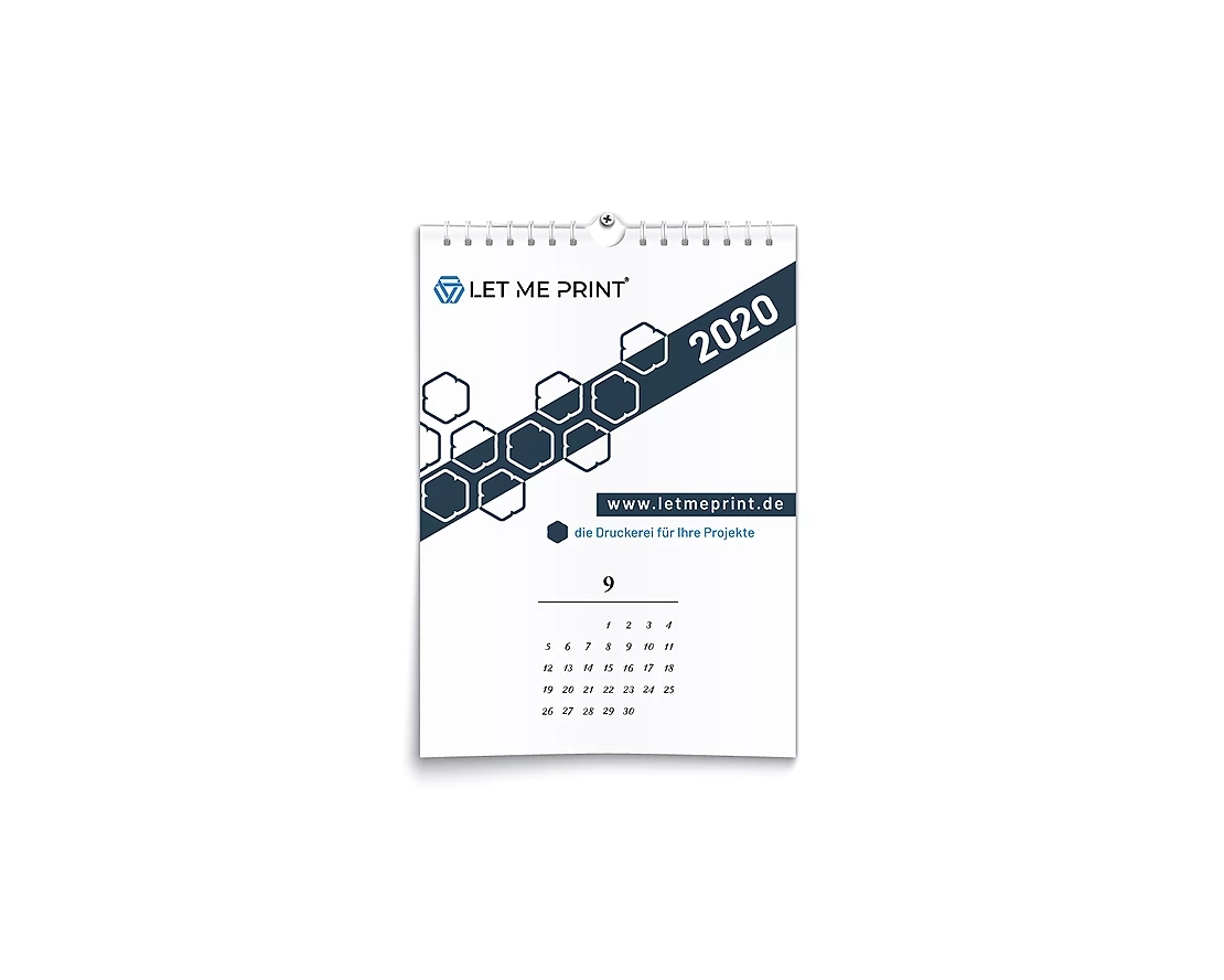 Monatskalender Drucken Individuell Gestalten Letmeprint