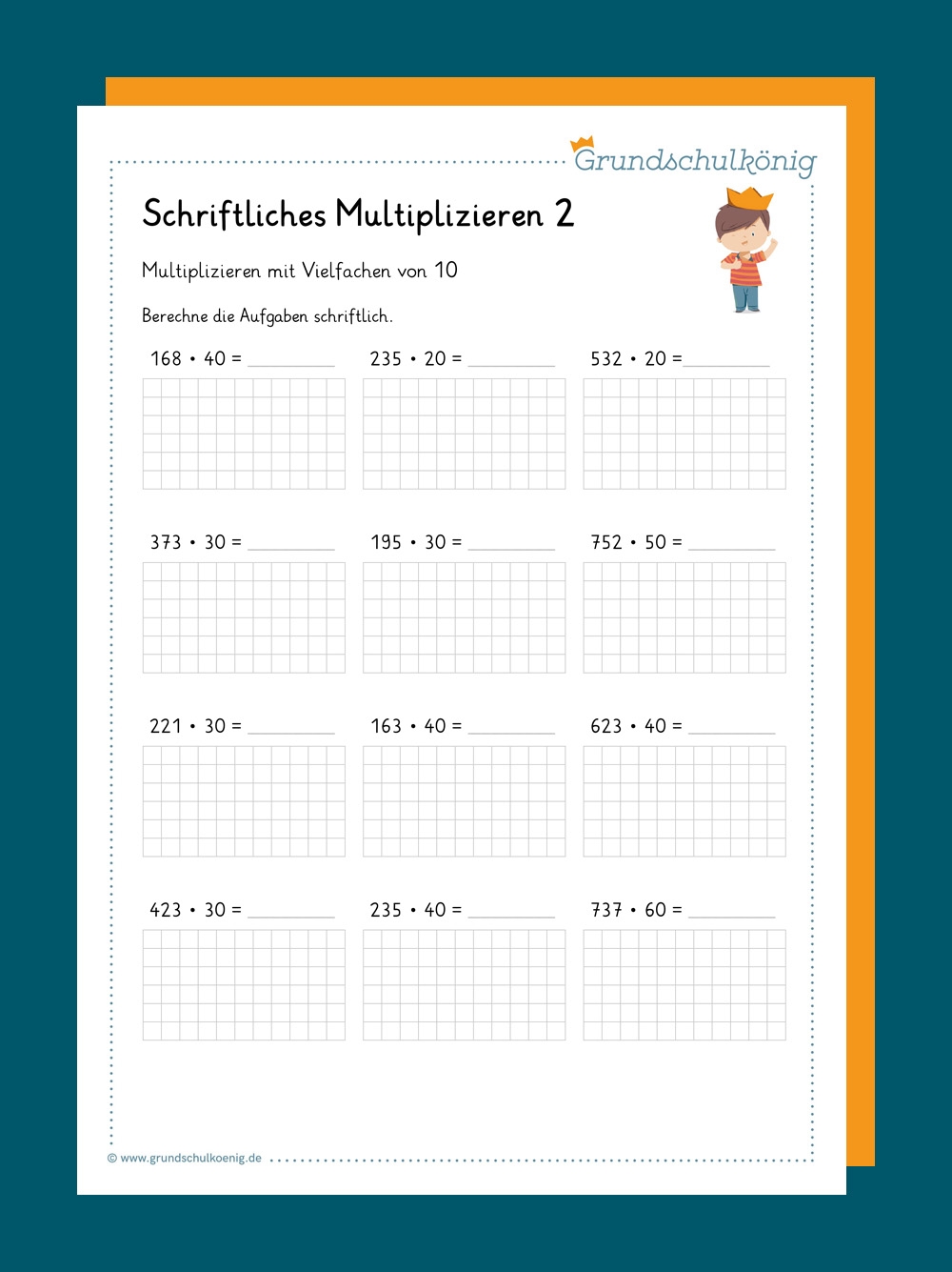 Multiplikation Mit Vielfachen Von 10 Und 100