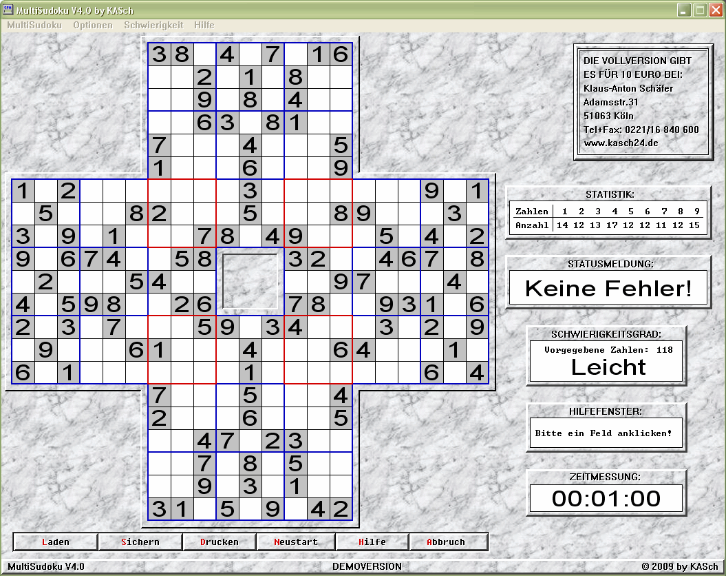 MultiSudoku Download Von Heise de