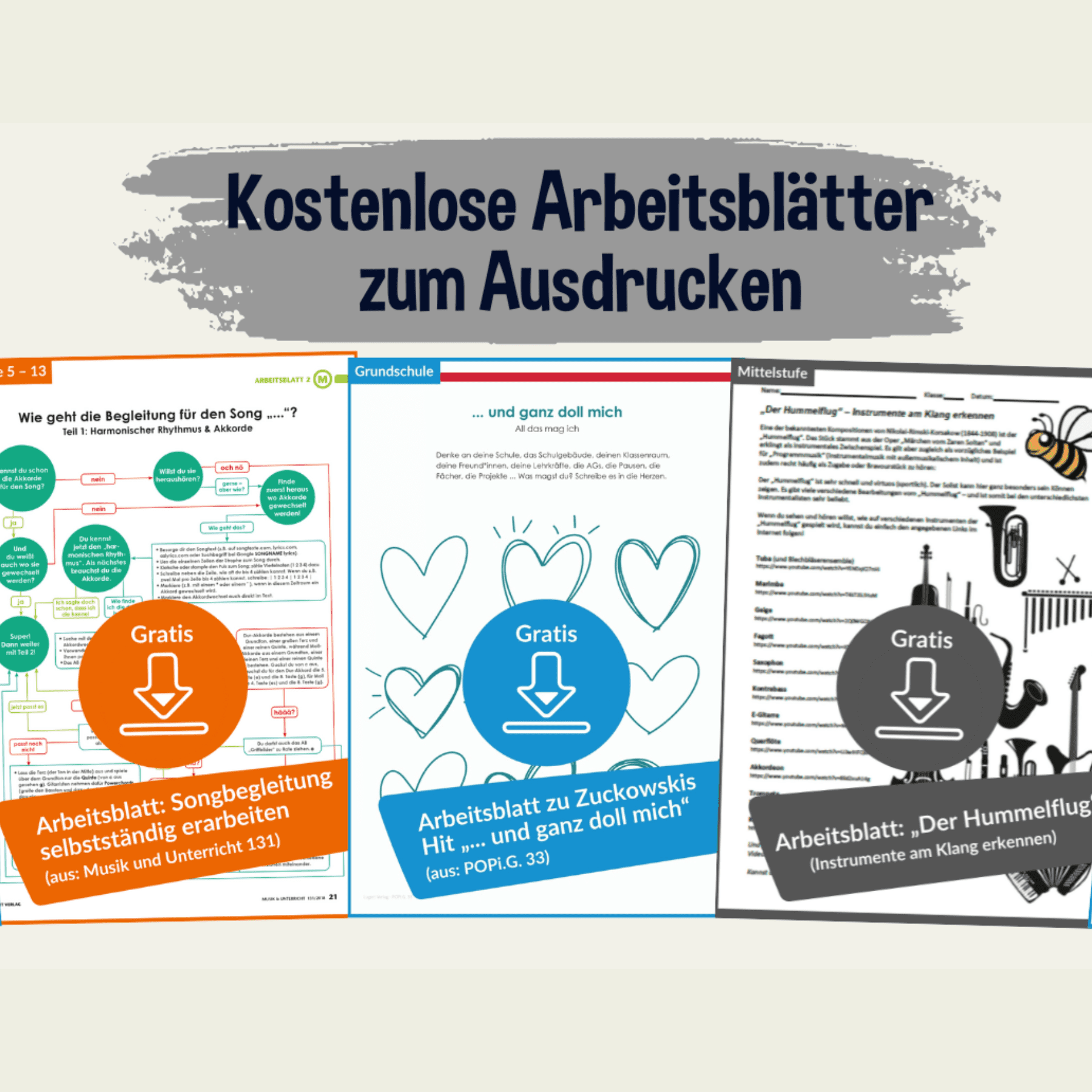 Musik Arbeitsbl tter Zum Ausdrucken Lugert Verlag