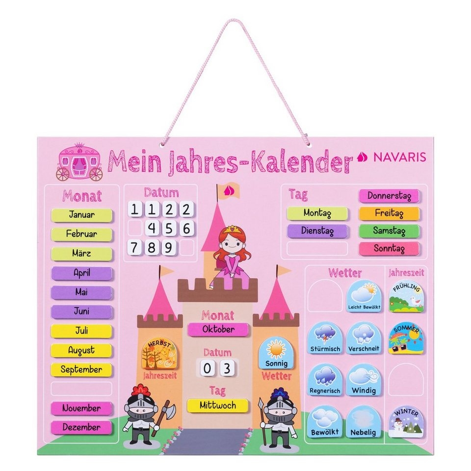 Magnetische Kinder Kalender