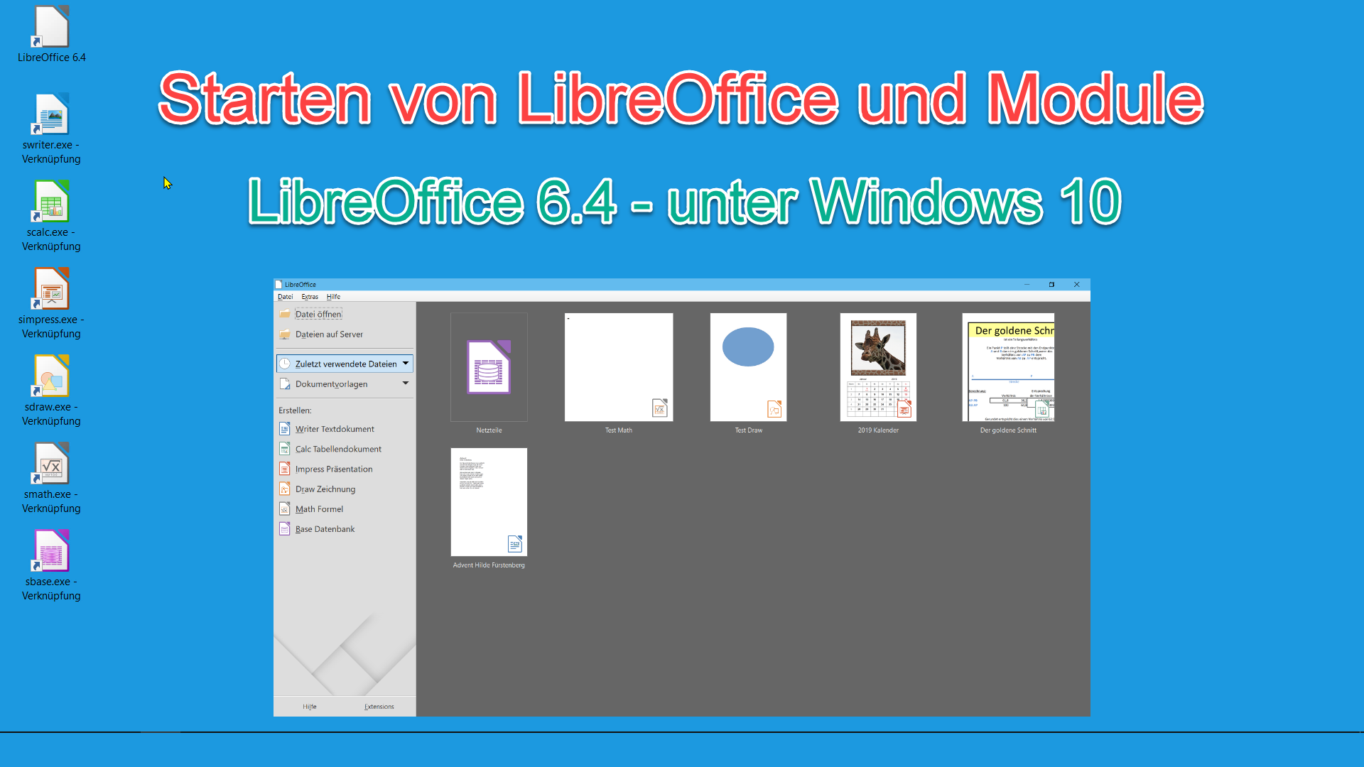 Libre Kalender Erstellen