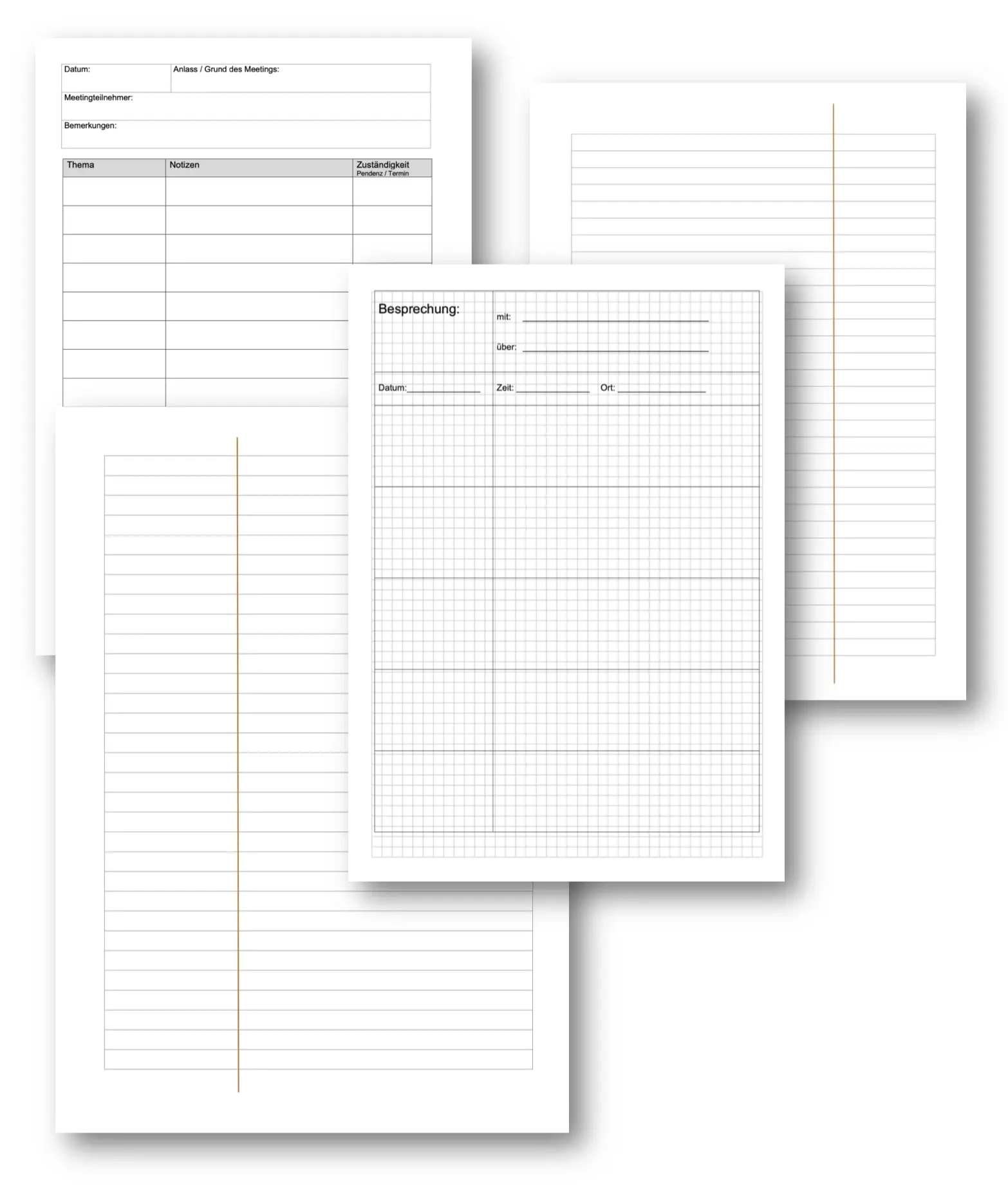 Notizpapier Vorlagen Kariertes Papier Zum Ausdrucken gratis 