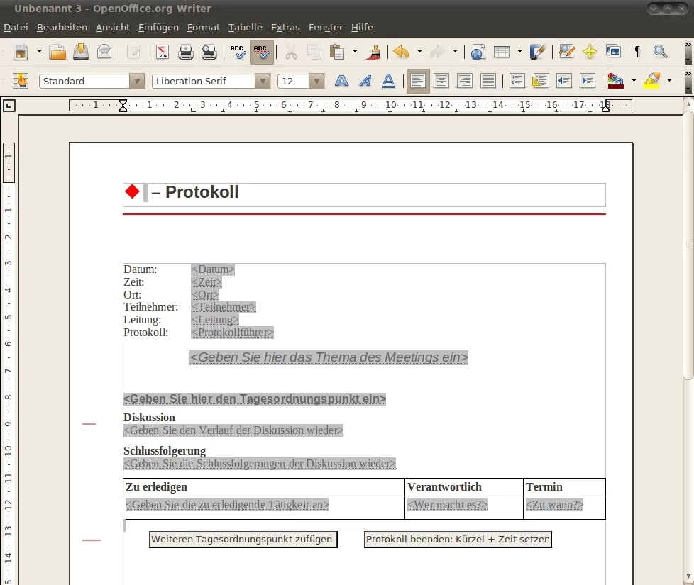 OpenOffice Kostenlose Vorlagen Templates F r LibreOffice Eigenes Repository Bitblokes Linux Spiele Streaming VPN Open Source Server