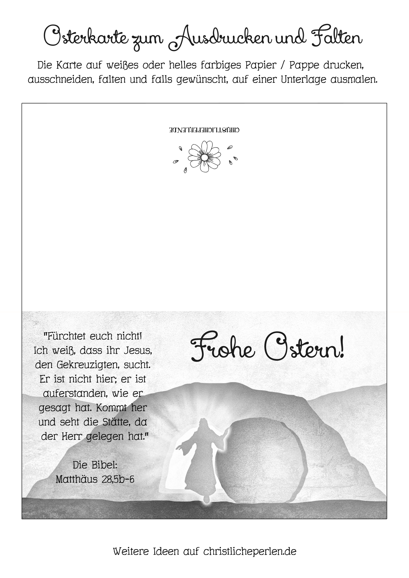 Osterkarten Kostenlos Christliche Perlen