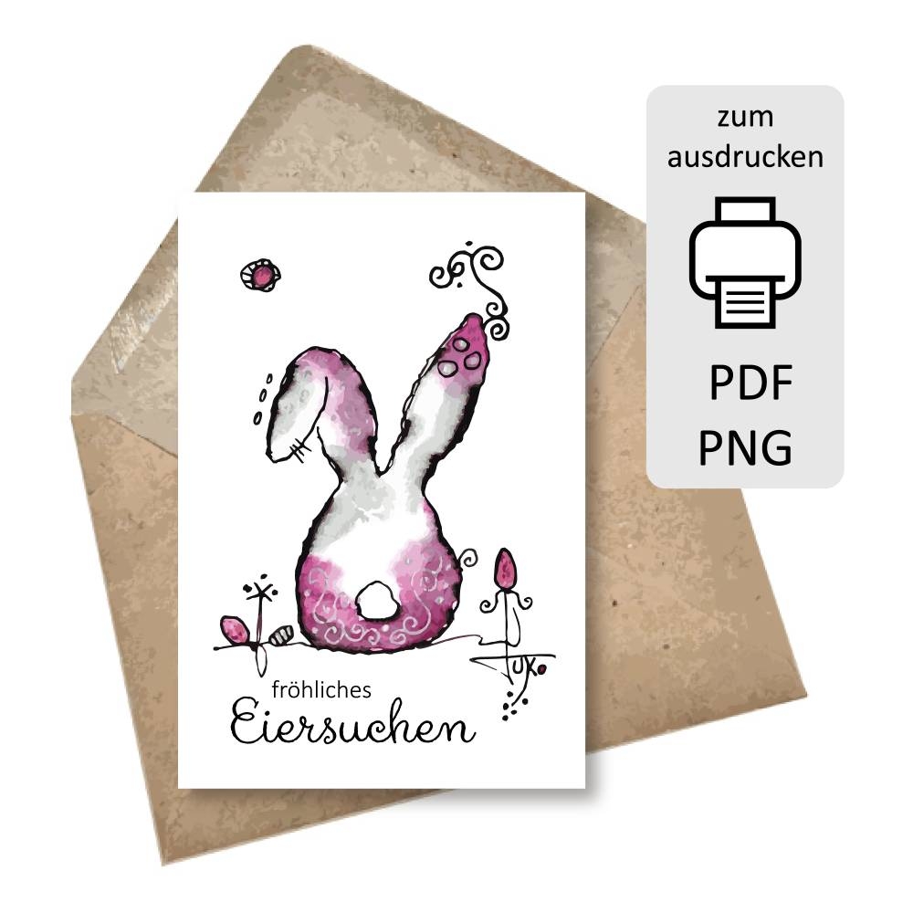 Osterkarten Zum Ausdrucken Kostenlos PDF