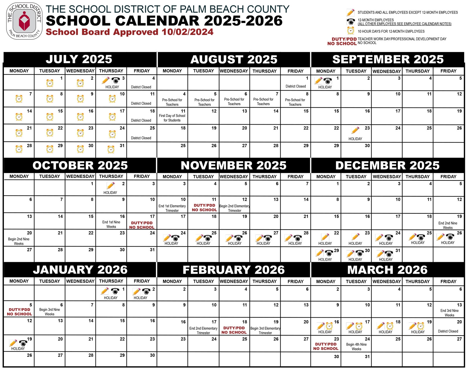 Kalender 2025 Schön