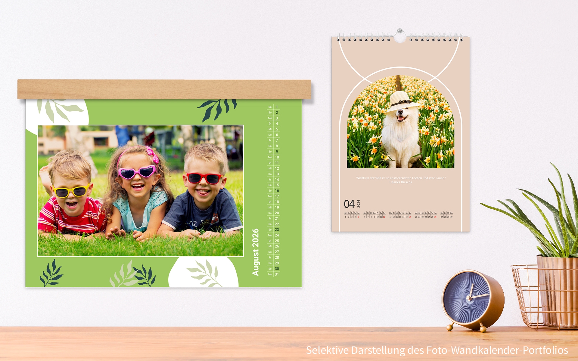 Pers nlicher Foto Wandkalender Selbst Gestalten HappyFoto