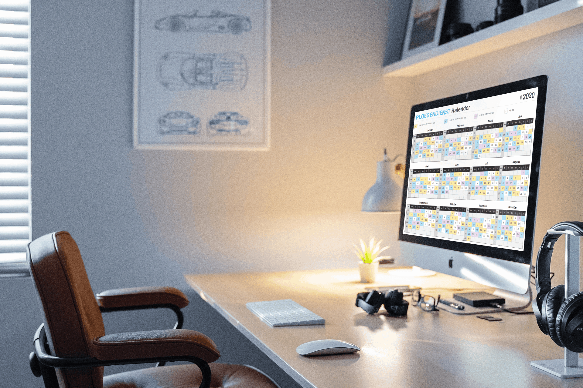 Ploegendienst Kalender Excel