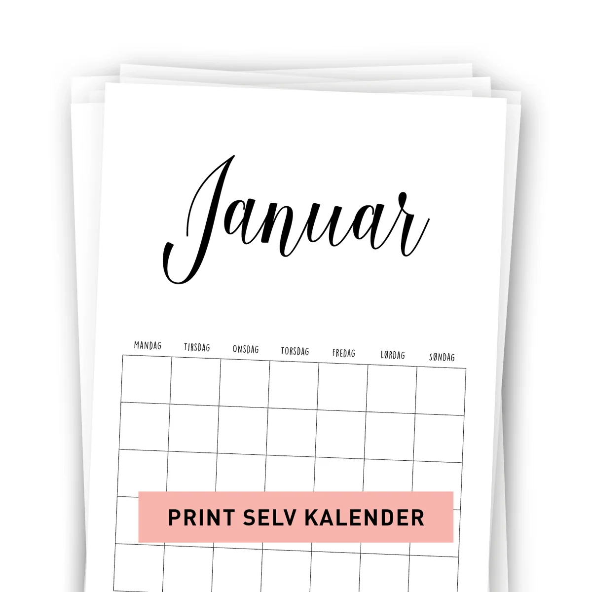 Print Selv Kalender Print Den Smukke Print Selv Kalender Homedec dk