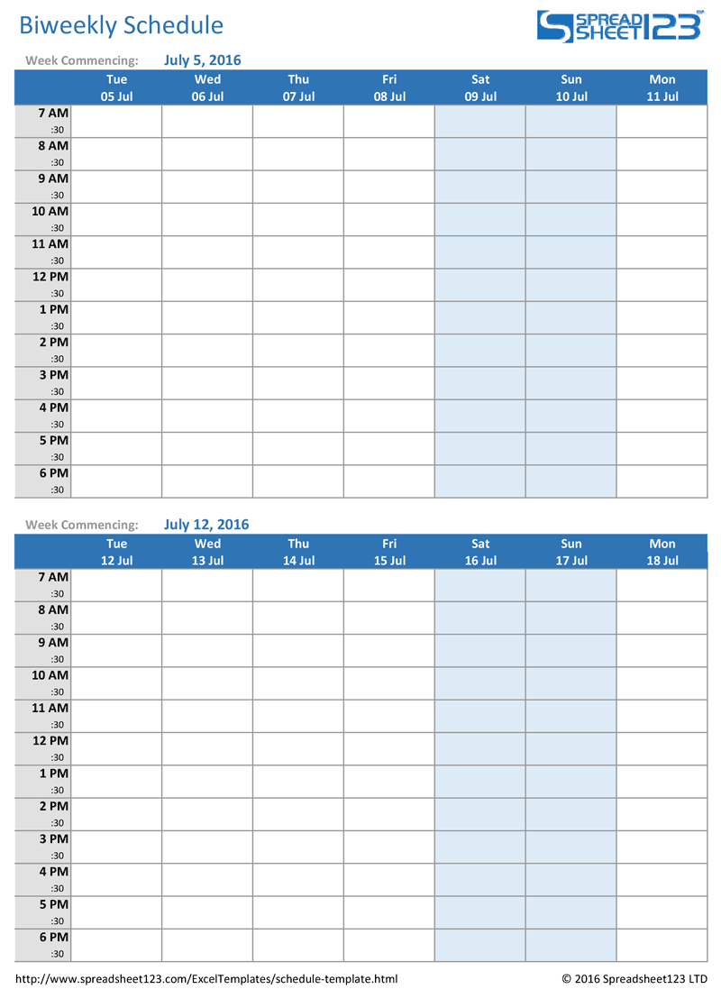 Kalender in Excel Printen