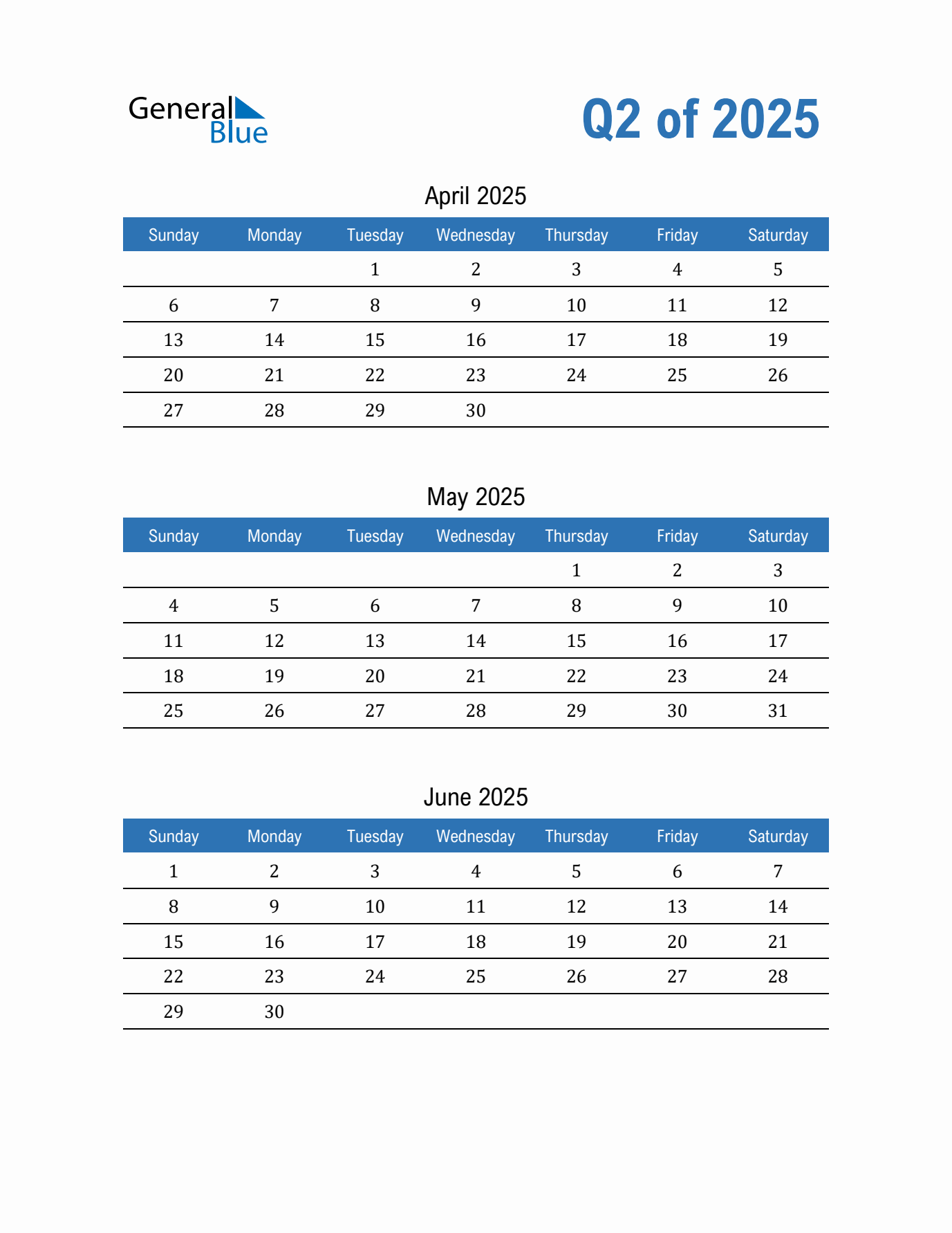 Q1 Q2 Jahreskalender MIT kW 2025