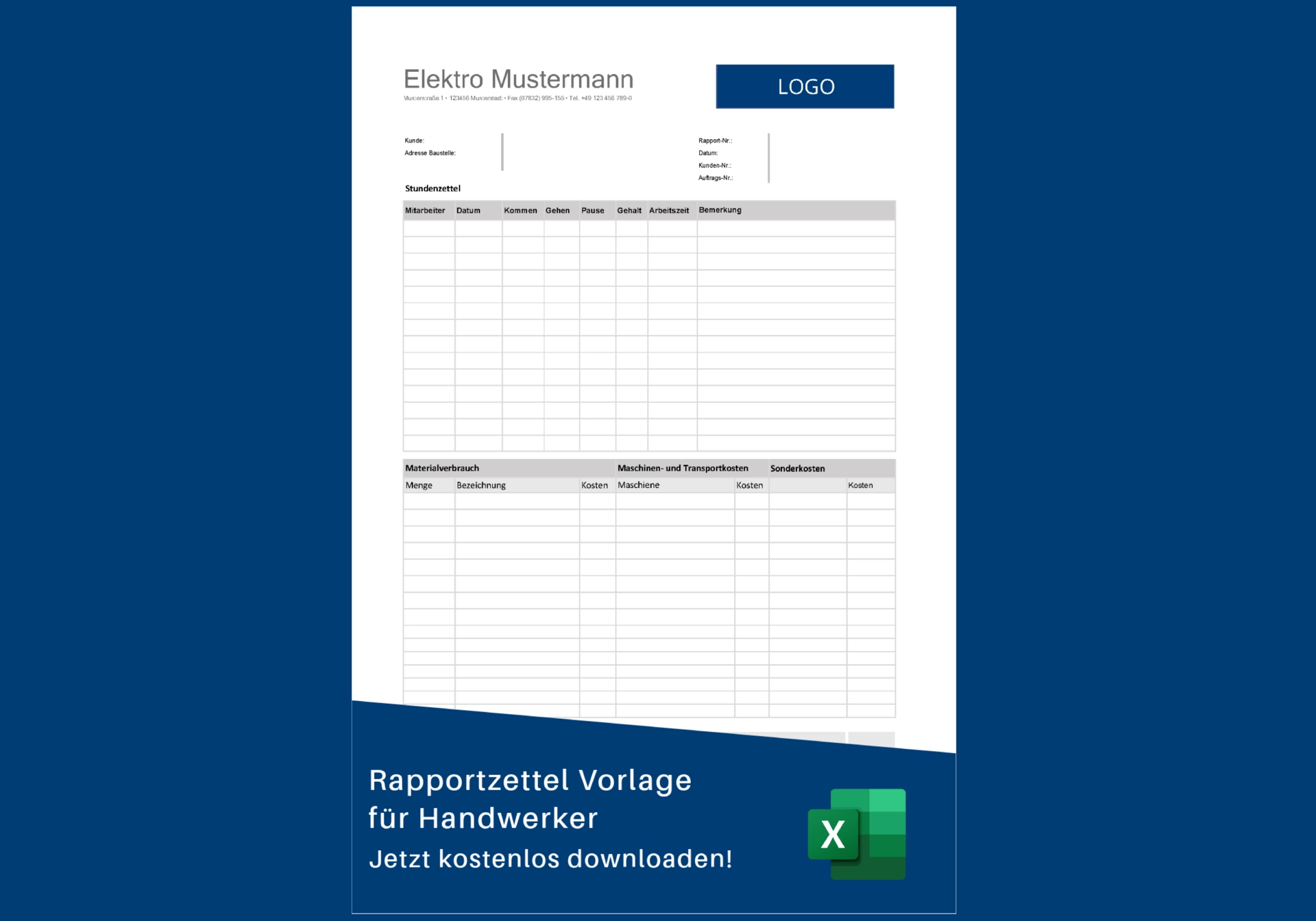 Regiebericht Vorlage PDF Kostenlos