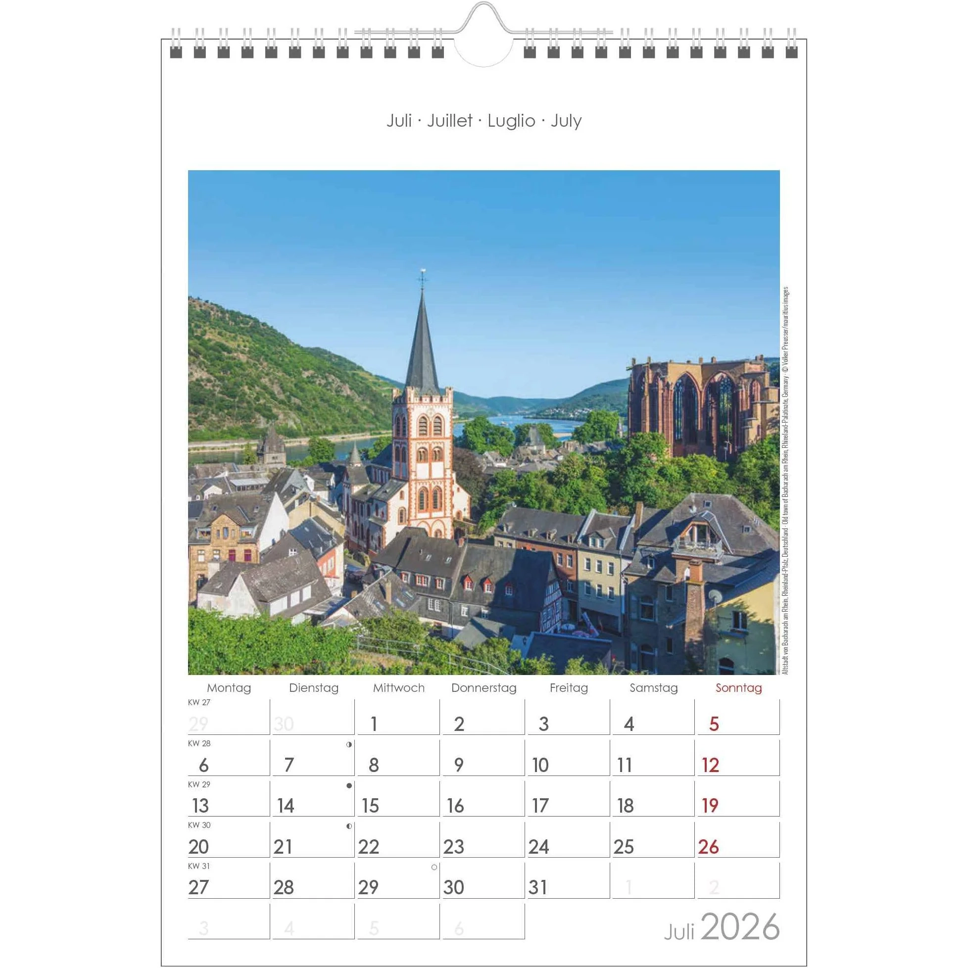 Kalender 2026 RLP Ferien