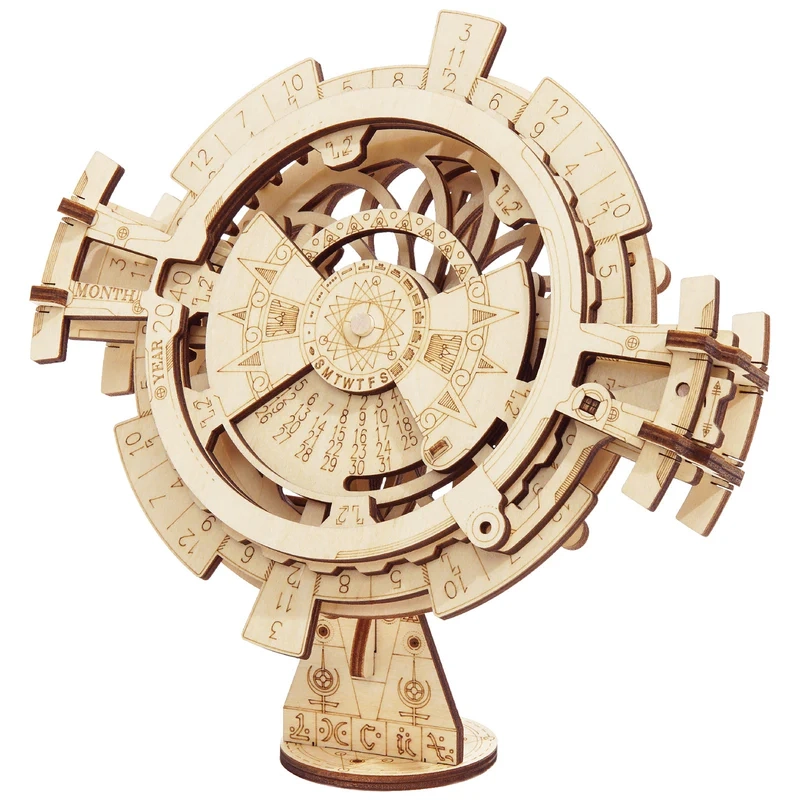 Robotime Perpetual Calendar Ewiger Kalender Basteln Robotime Deutschland