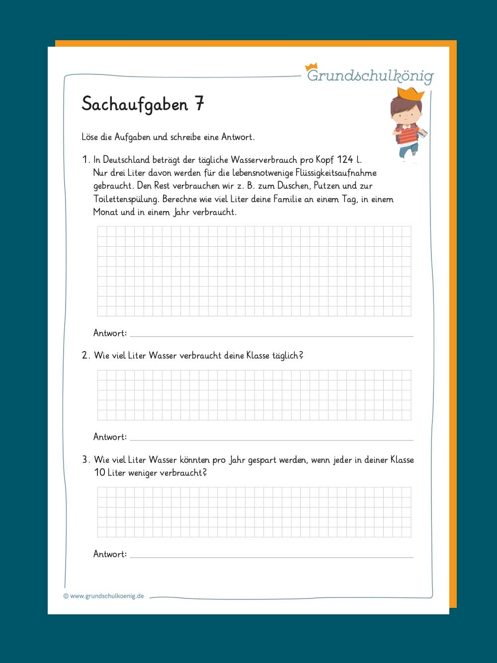 Sachaufgaben Gemischte Aufgaben