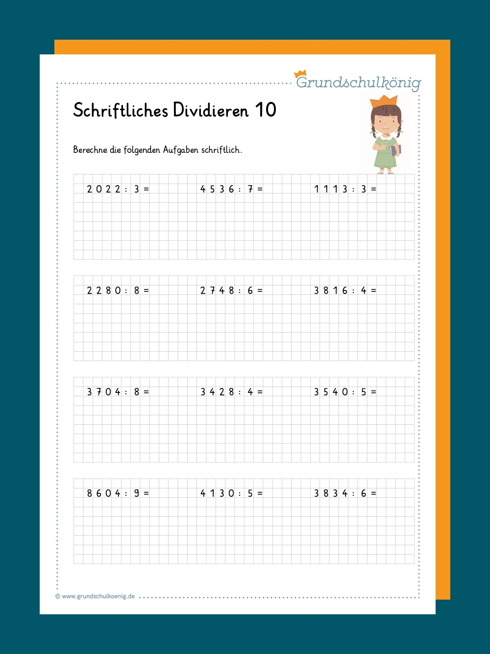 Schriftliches Dividieren