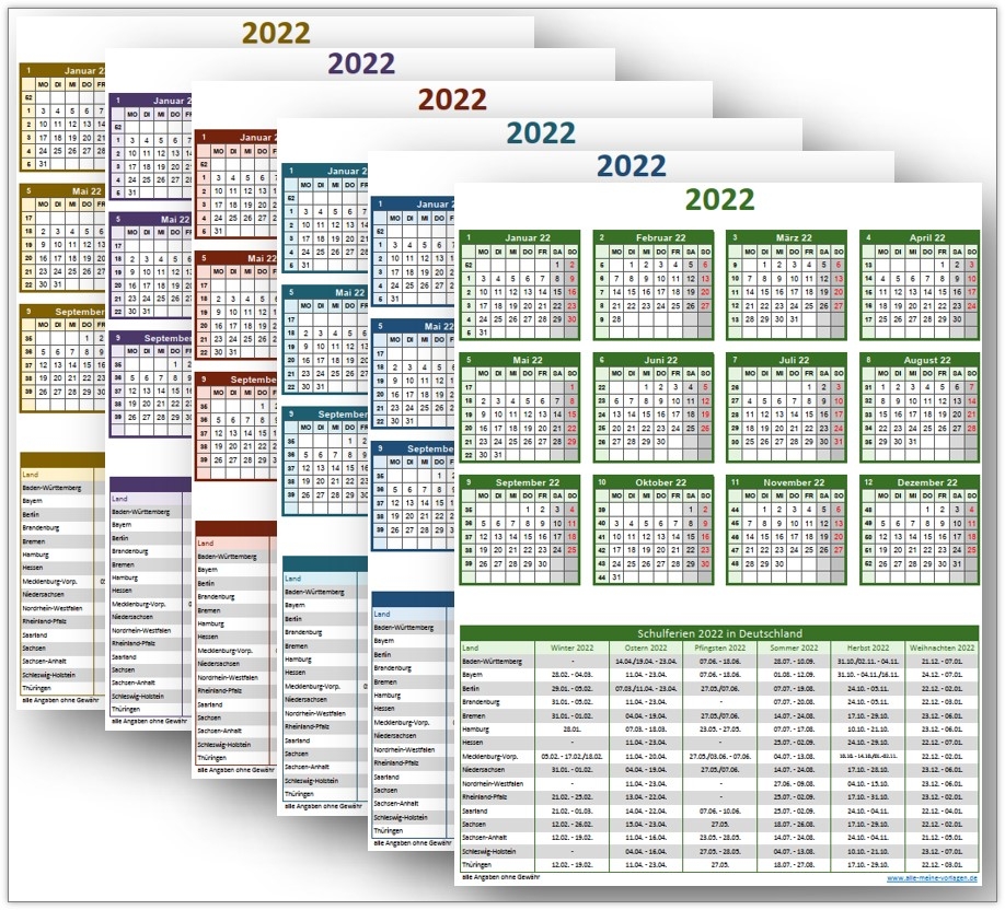 Schulferien Deutschland Kalender