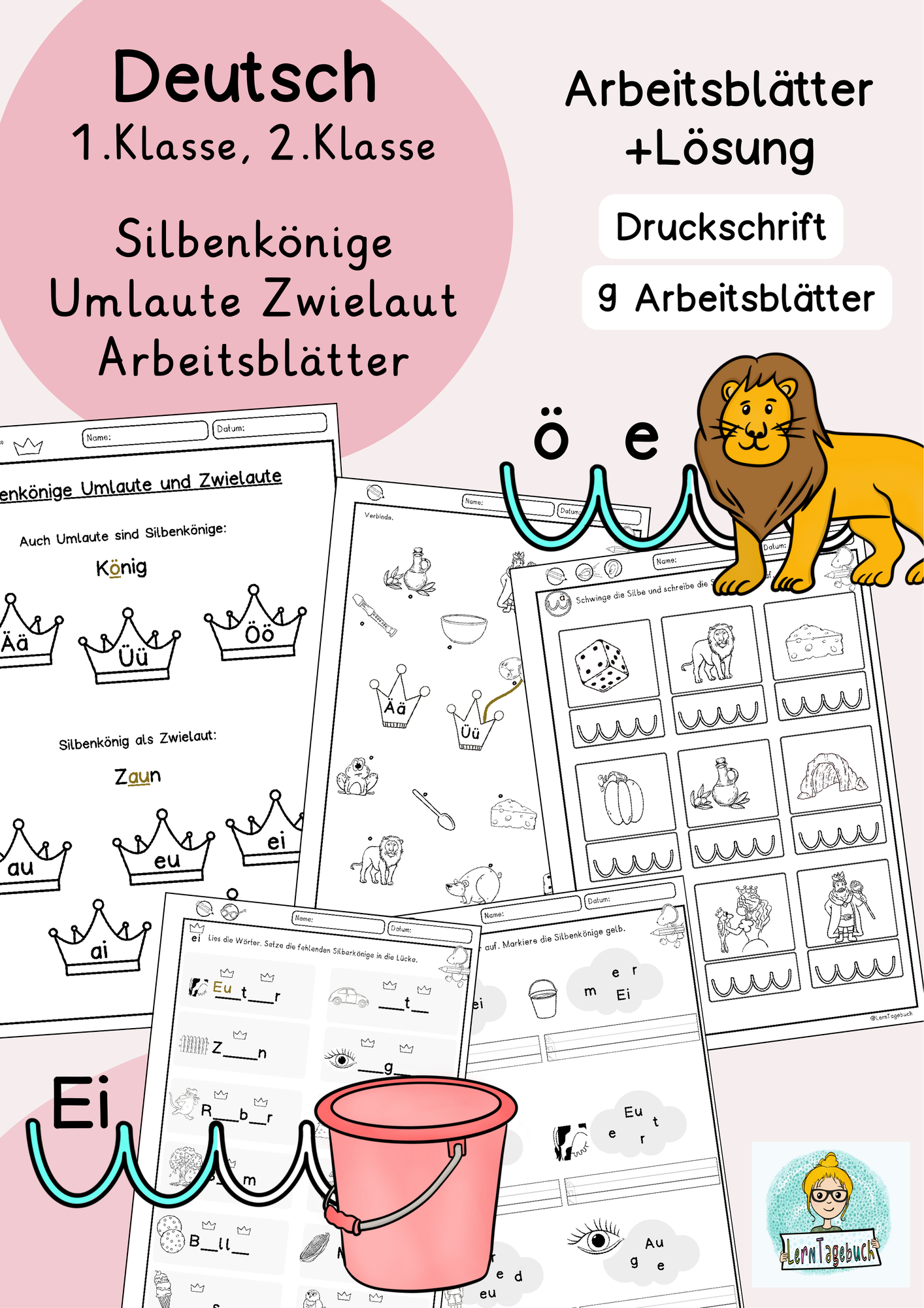 Kostenlos Vorschule Übungen Zwielaute