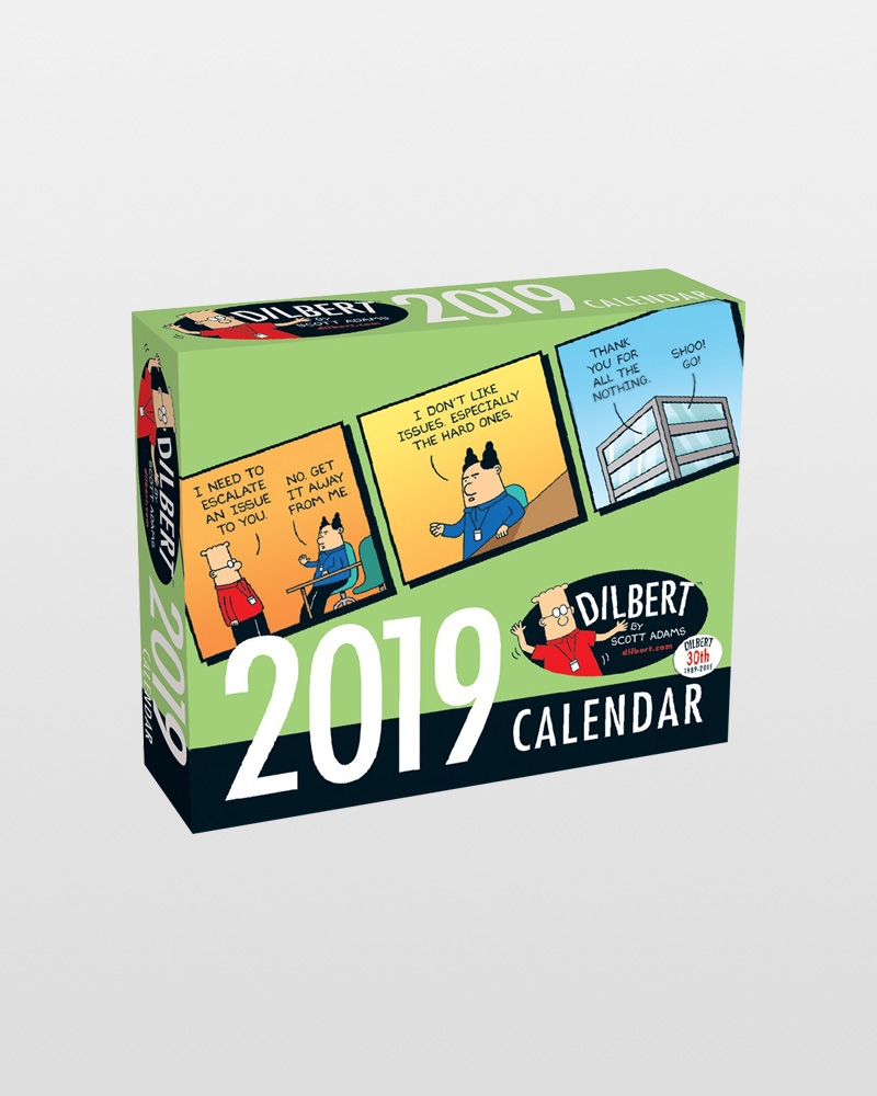 Simon And Schuster Dilbert 2019 Desk Calendar The Paper Store