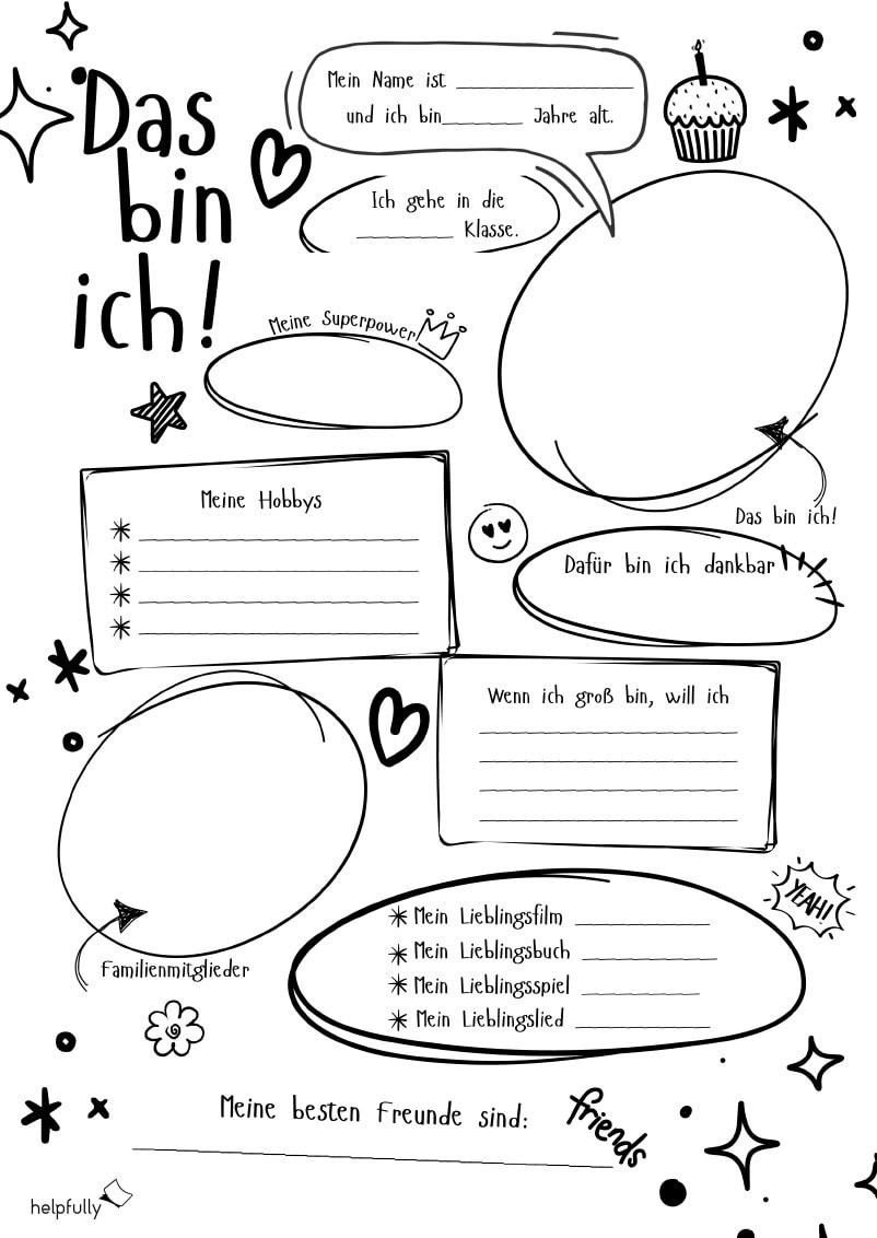 Steckbrief Vorlage Kostenlos