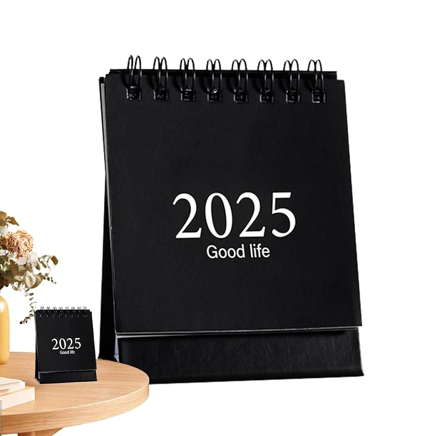 Stehender Kalender 360 Grad Seitenumdrehung Schreibtischkalender Zum Umdrehen 2025 Doppelseitiges Stehen Tragbarer Kalender Monatlicher Flip Zeitplan F r Termine Amazon de B robedarf Schreibwaren