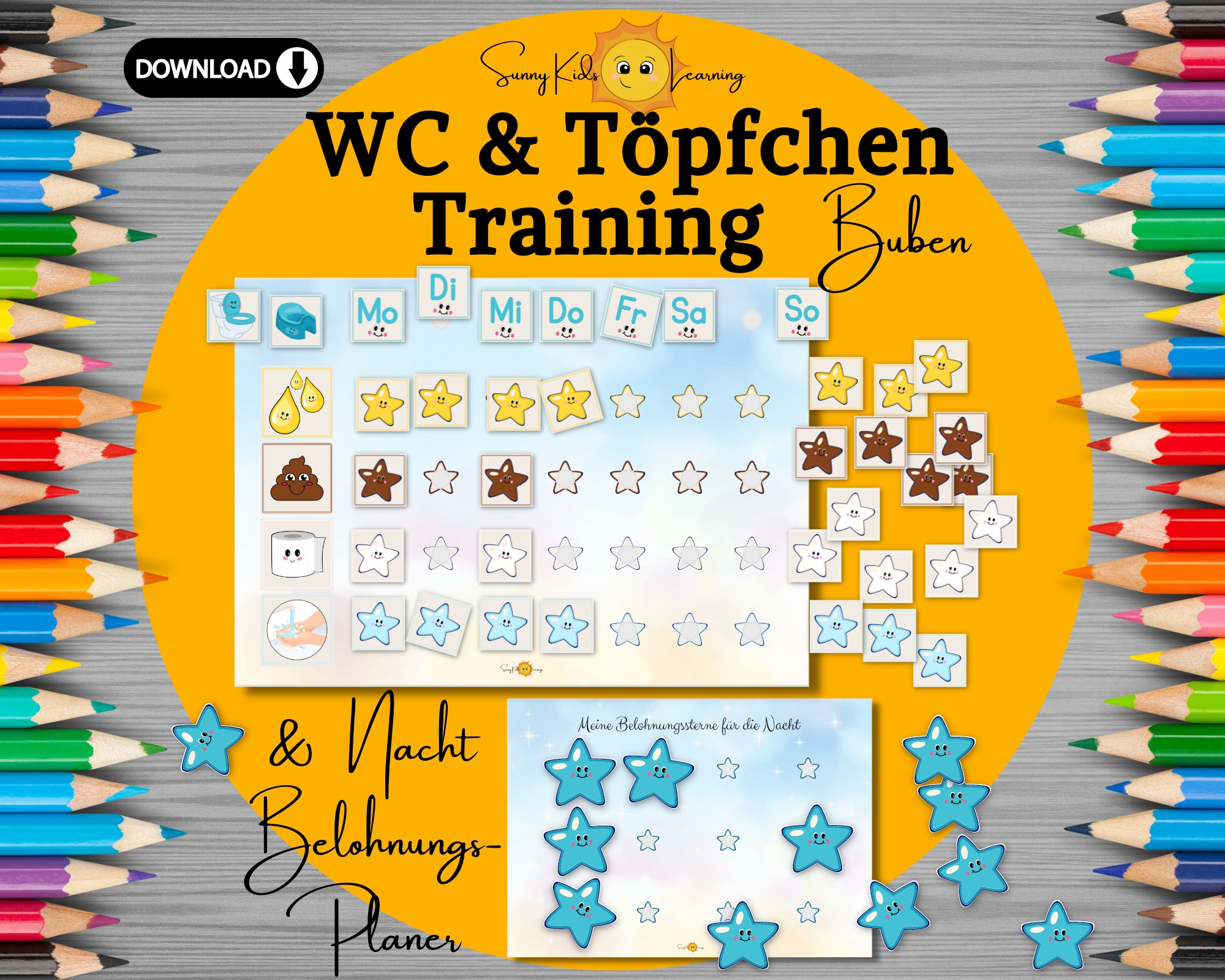 T pfchen Kalender Etsy de