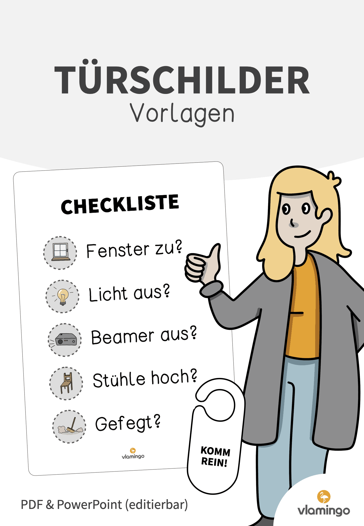 T rschilder F r Die Schule Den Klassenraum Vorlagen Zum Bearbeiten 