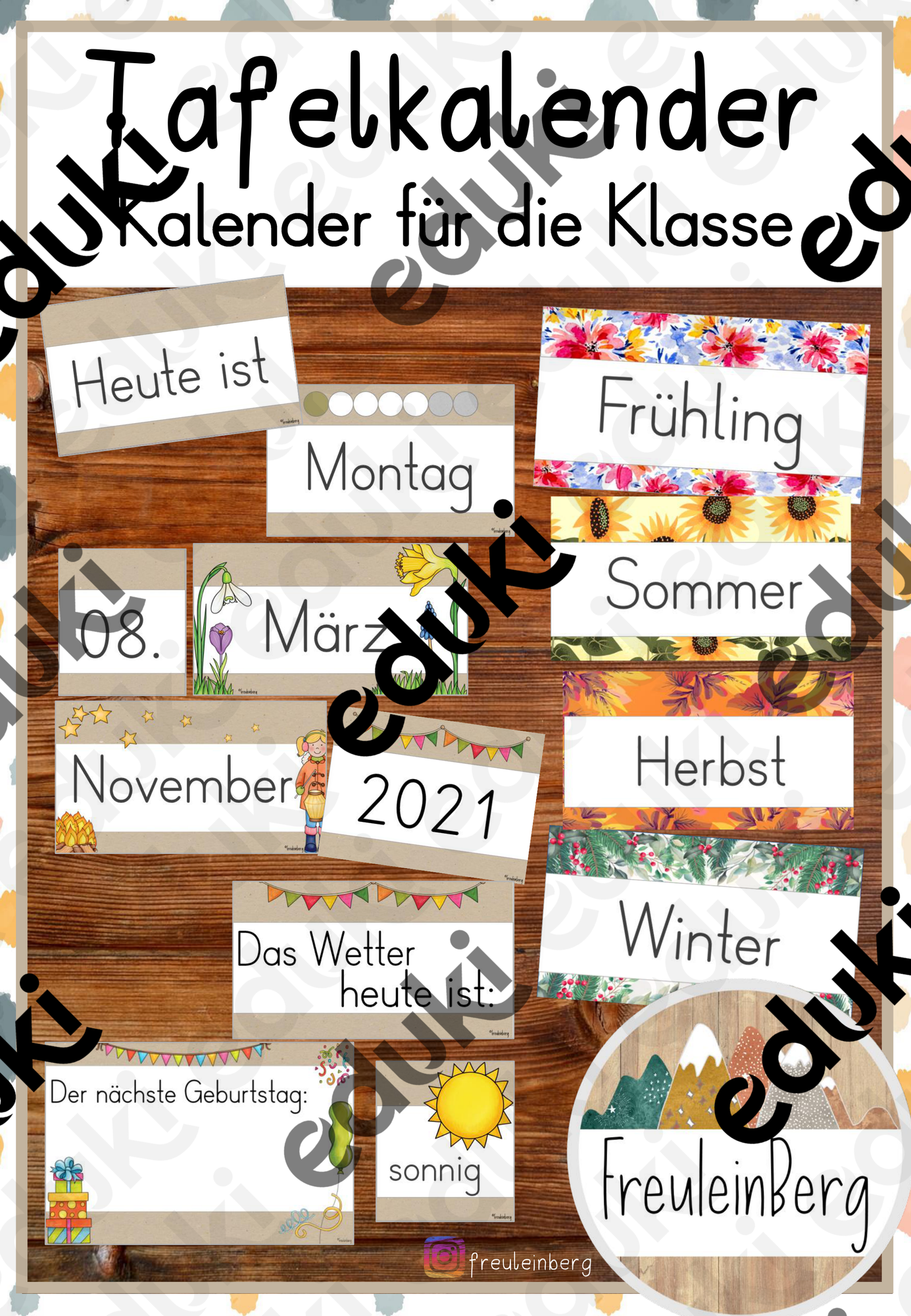 Kalender Schlicht PDF