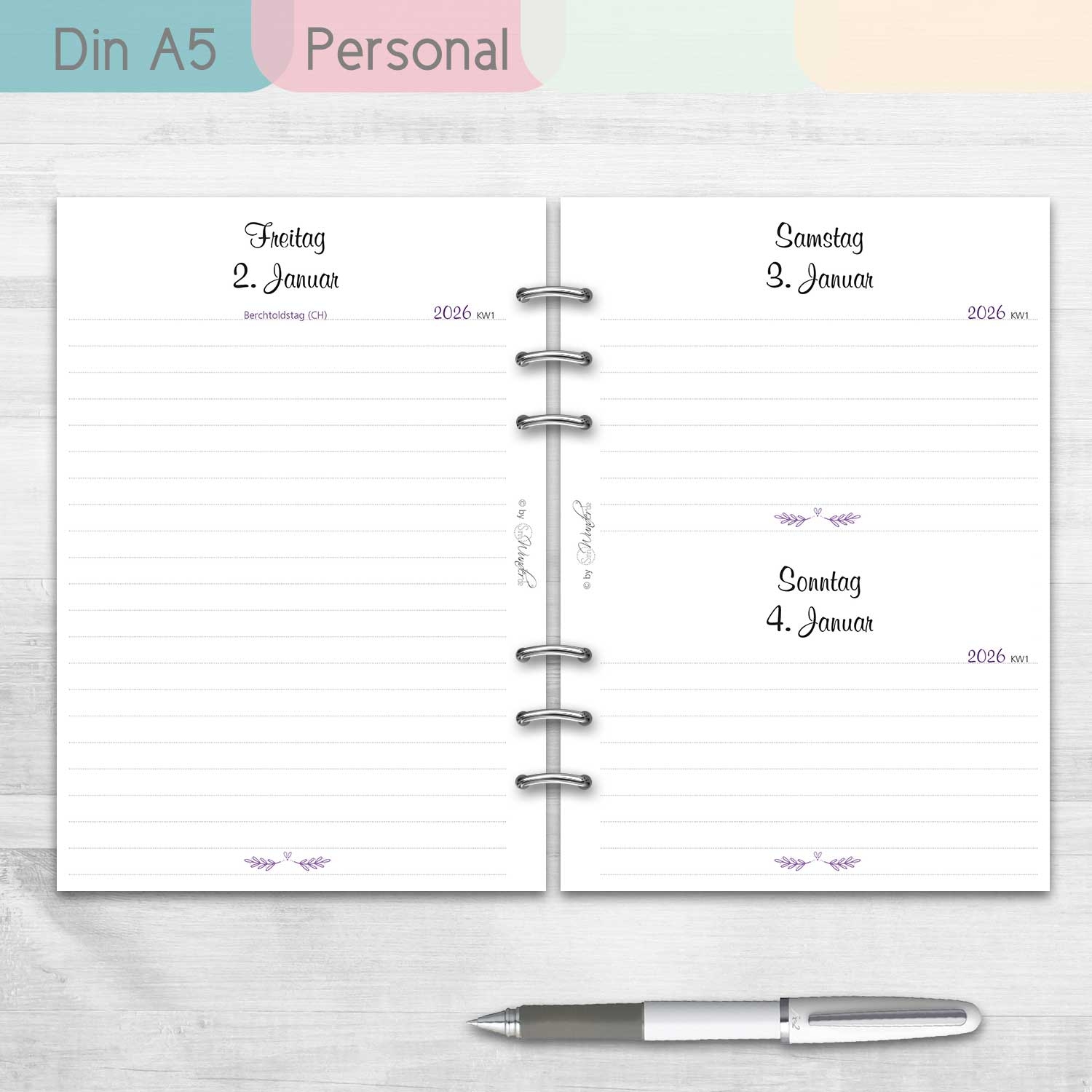 Kalender Overview Zum Eintragen