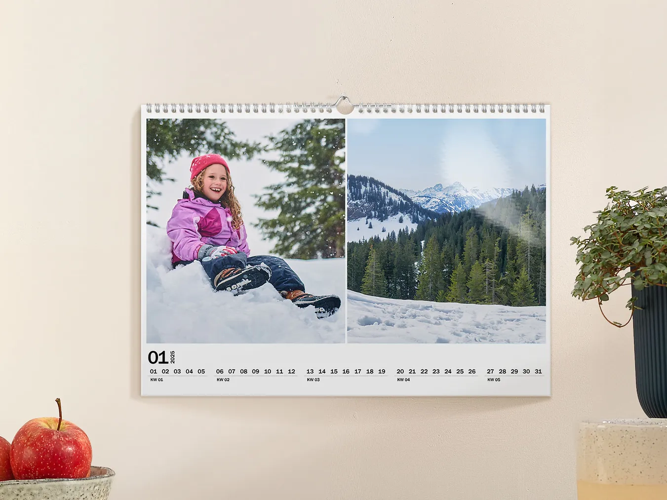 Wandkalender MIT Vielen Terminen