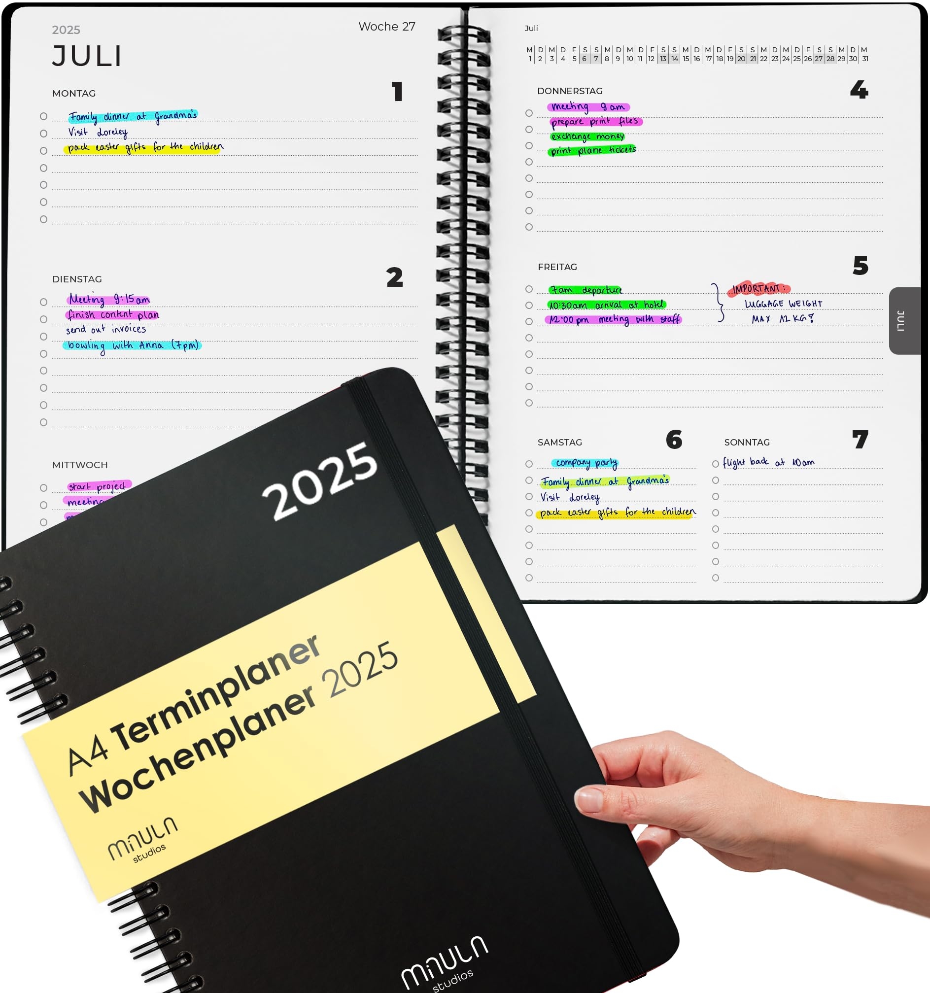 Kalender Terminplaner 2025