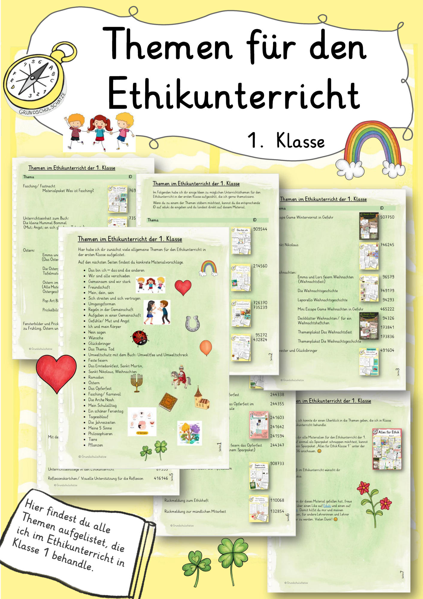 Ethik Grundschule Material Kostenlos