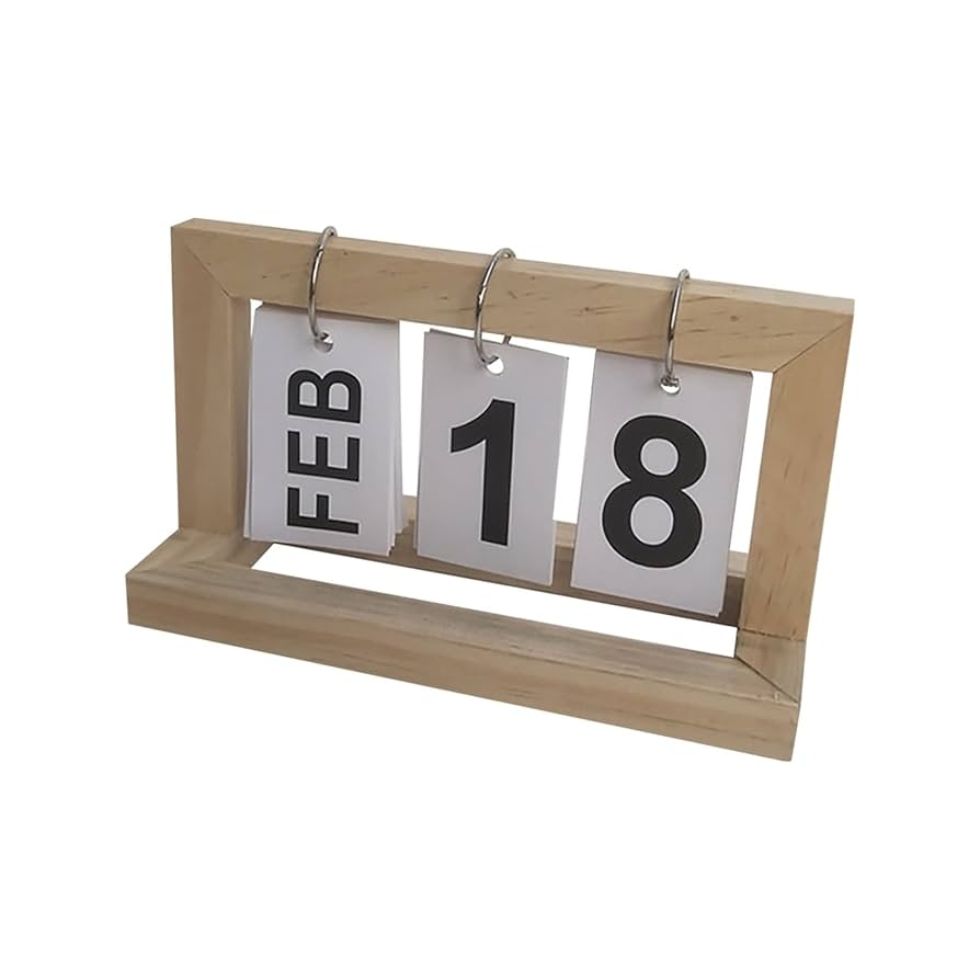 Tischkalender Alte Person