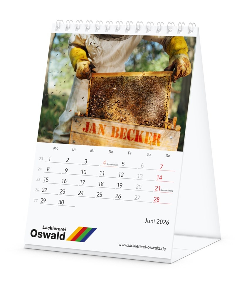 Tischkalender Mit Logo Bedrucken Werbekuli de